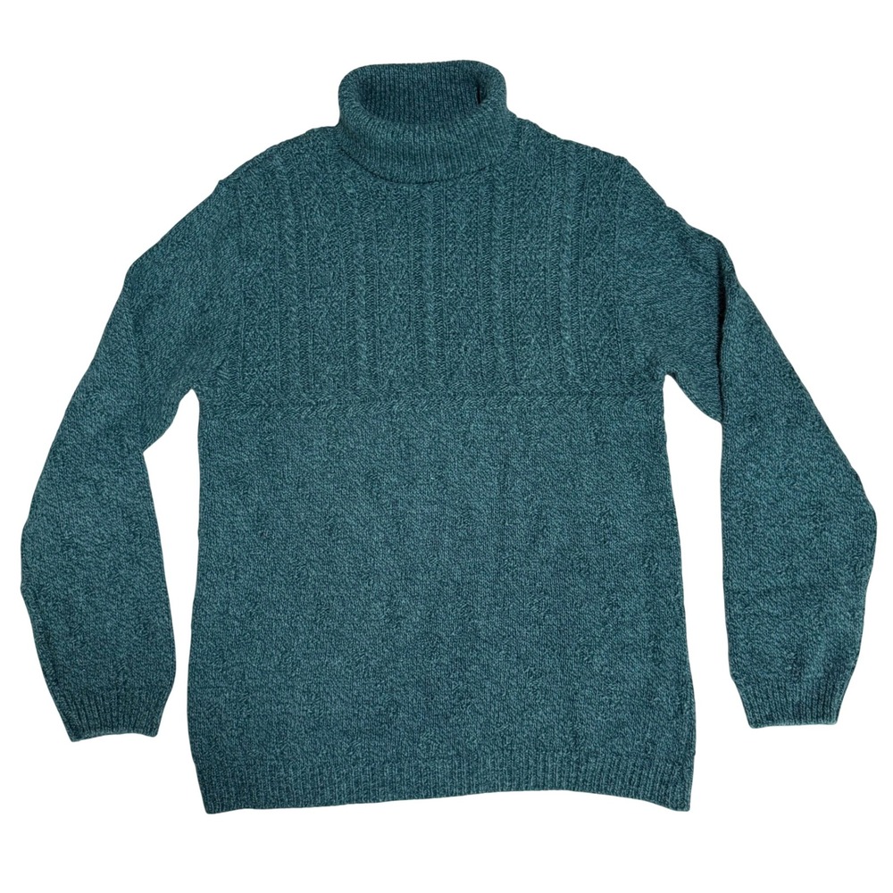 Vintage 90s Northern Reflections Parkhurst Cable Knit Fisherman's Sweater S/P